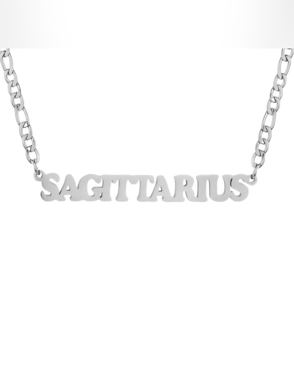 Sagittarius Necklace Zodiac Stainless Steel
